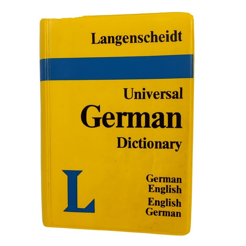 Langenscheidt Universal German Dictionary L Book 688 pgs. PB Fiction VTG 1993
